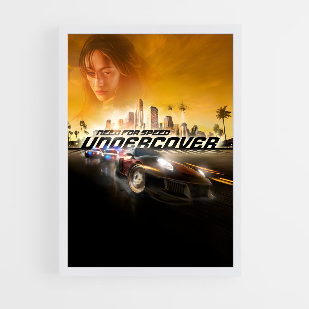 Poster Fast Lane Diva – affiche Need for speed (vue 3)